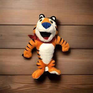 Vintage Tony The Tiger 10” Plush Kelloggs Frosted Flakes Cereal 1991 1993 Toy